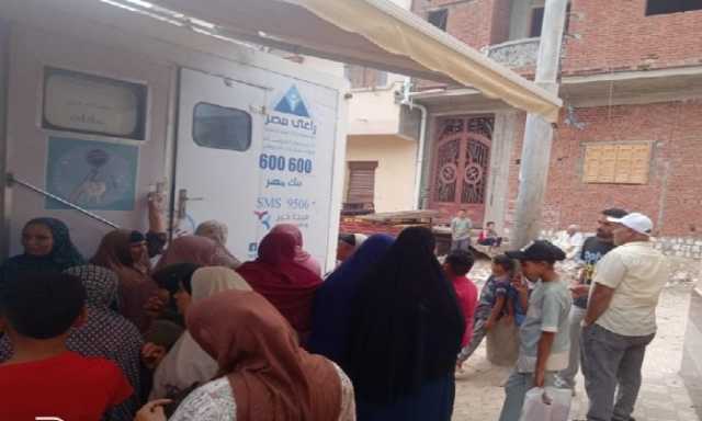 تقديم خدمات طبية متكاملة لـ 350 مواطنًا في قافلة مجانية بكوم القناطر بالبحيرة