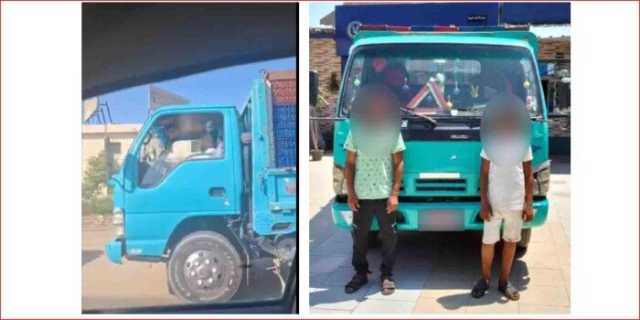 عرض حياته والمواطنين للخطر.. الداخلية تضبط طفل لقيادته سيارة نقل بالشرقية