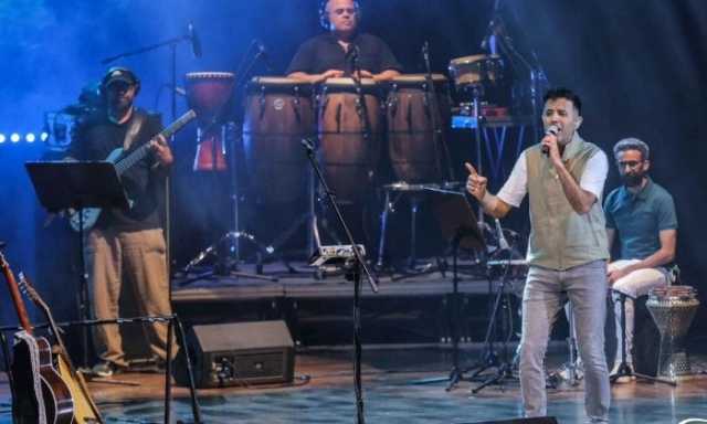 وسط حضور جماهيري.. حمزة نمرة يتألق في مهرجان الصيف بمكتبة الإسكندرية