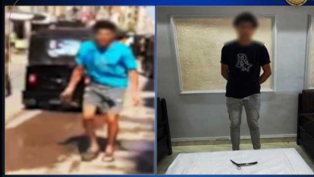 ضبط شاب مارس أعمال البلطجة في كفر الشيخ