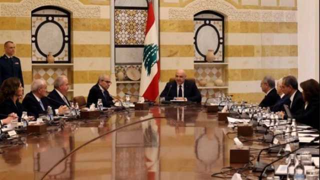 انسحاب وزراء الثنائي الشيعي من جلسة الحكومة اللبنانية بعد مناقشات بشأن سلاح الحزب