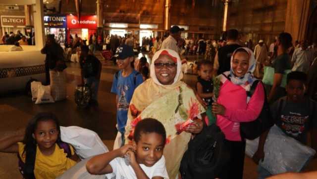 تسيير القطار الرابع لتسهيل العودة الطوعية للأشقاء السودانيين «فيديو وصور»