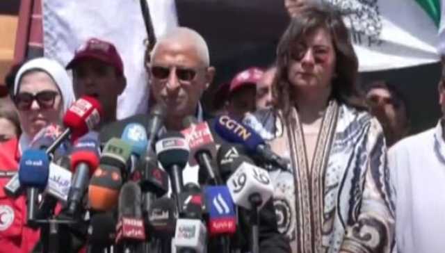 نبيلة مكرم: مصر تقدم ما تؤمن به استنادًا إلى تاريخها في دعم القضية الفلسطينية