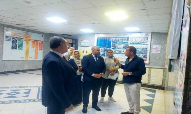 صحة الإسكندرية تستقبل وفد الأمراض الصدرية لتطوير الخدمات بمستشفى صدر المعمورة