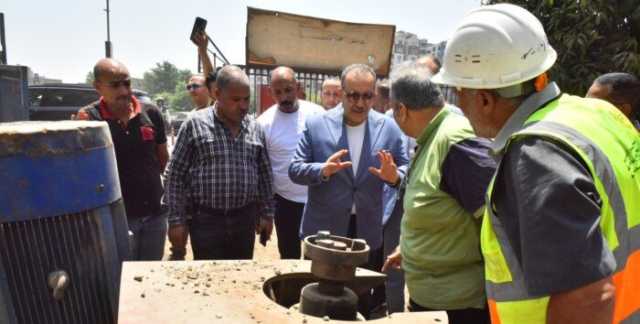 محافظ أسيوط يتفقد محطة رفع مياه المثلث ويوجه بإعادة تشغيل المرشح المتعطل