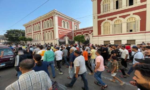 تشييع جثمان ضحية زوجها بالإسكندرية لمثواها الأخير