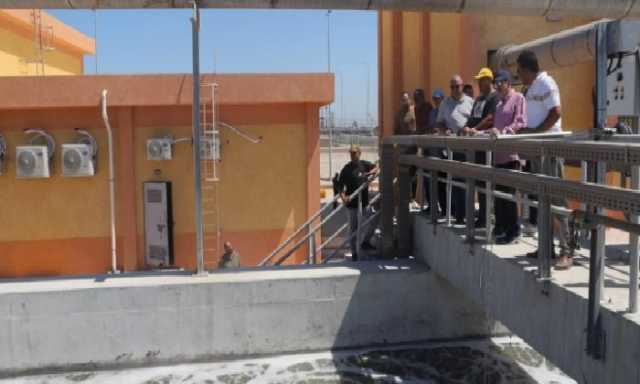 رئيس صرف الإسكندرية يتفقد محطات المعالجة لضمان كفاءة التشغيل