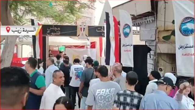 إقبال كبير على لجان السيدة زينب استعدادا لانطلاق التصويت بانتخابات الشيوخ 2025 (فيديو)