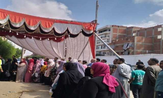 توافد الناخبين للادلاء باصواتهم في اليوم الثاني لانتخابات الشيوخ بالبحيرة