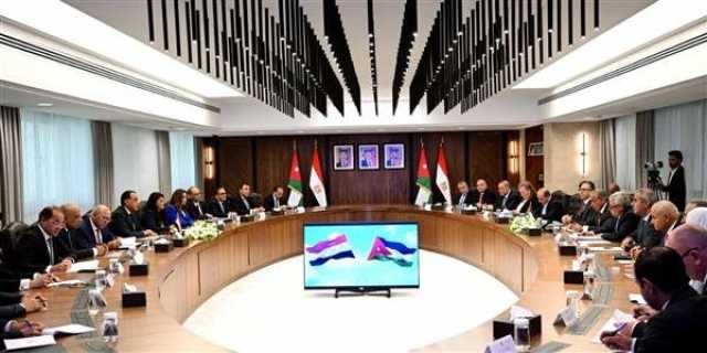 شراكة استراتيجية وتوافق سياسي.. نتائج أعمال اللجنة المصرية الأردنية تتصدر اهتمامات الصحف