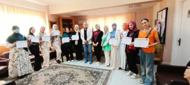 تدريب ميداني لطالبات زراعة المنصورة بمستشفيات بورسعيد لتعزيز مهارات التغذية العلاجية