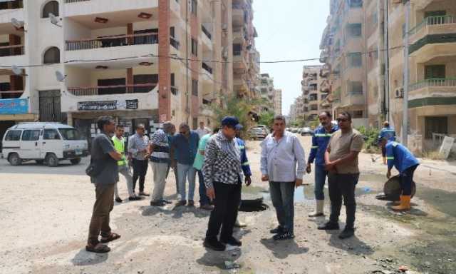 رئيس صرف صحي الإسكندرية يتفقد محطات العجمي لمتابعة كفاءة التشغيل والاستعدادات الصيفية