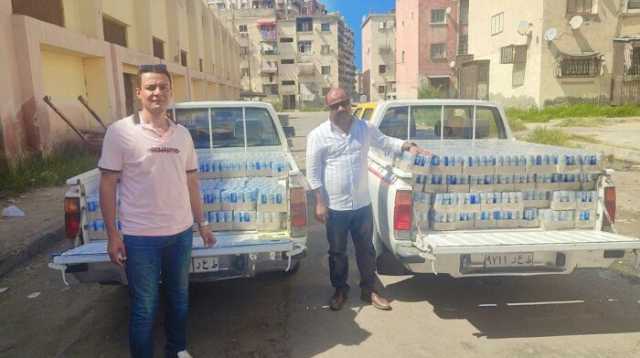 حملة تموينية في بورسعيد تضبط آلاف العبوات من المشروبات الغازية الفاسدة