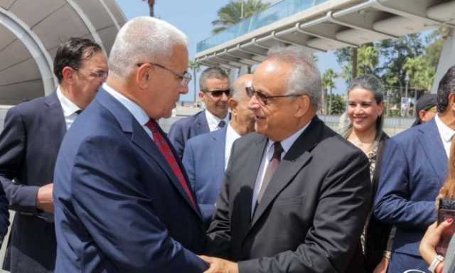 مدير مكتبة الإسكندرية يستقبل رئيس المجلس الشعبي الوطني الجزائري