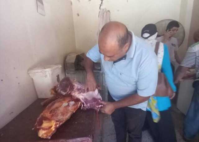 ضبط 8 أطنان لحوم ودواجن غير صالحة للاستهلاك في حملات بيطرية بالقليوبية