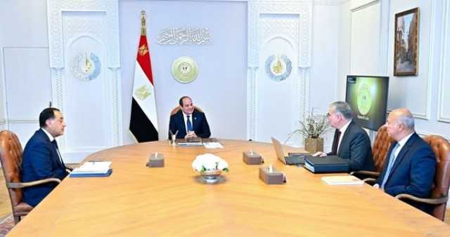 عاجل | الرئيس السيسي يشدد على صرف مستحقات شركات البترول وتطوير الآبار المكتشفة