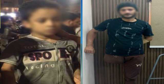 أصابه بكدمات في وجهه.. القبض على أب أجبر نجله على العمل كبائع متجول بالقليوبية
