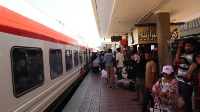 الرحلة الحادية عشر.. انطلاق قطار العودة الطوعية للأشقاء السودانيين من محطة مصر