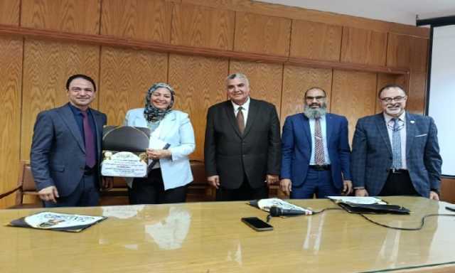 علوم جامعة حلوان تحتفل بالمتميزين في ضمان الجودة والإرشاد الأكاديمي