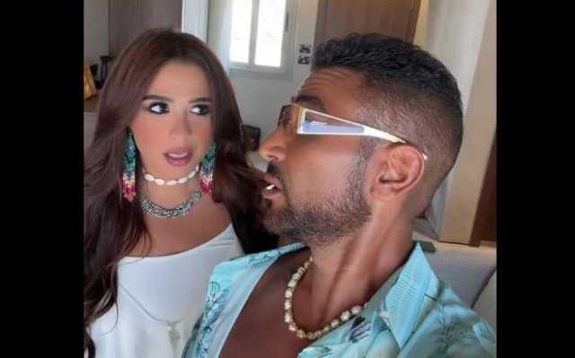 «المشمشي والشفتشي».. أحمد سعد يشارك متابعيه فيديو جديد مع ياسمين عبد العزيز