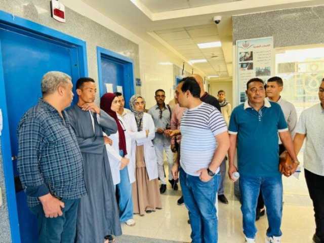 نائب محافظ قنا يتفقد المنشآت الصحية والخدمية والزراعية بدشنا