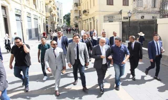 وزير الثقافة يتفقد أعمال تطوير شارع النبي دانيال بالإسكندرية
