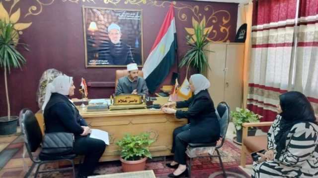 رئيس منطقة القاهرة الأزهرية يبحث تقليل الكثافات الطلابية مع مدير تعليم القاهرة