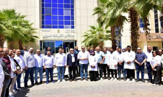 محافظ الأقصر ورئيس الرعاية الصحية يتفقدان وحدة طب الأسرة ومستشفى الكرنك الدولي