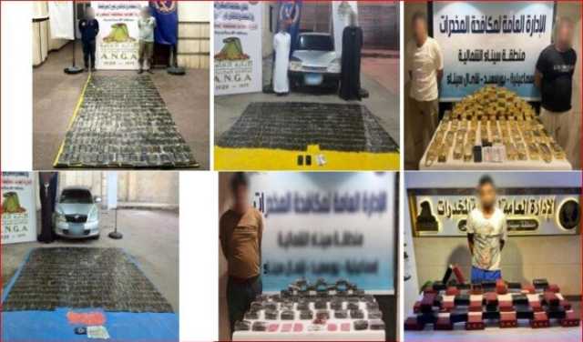 مصرع عنصرين شديدي الخطورة في تبادل إطلاق نان وضبط مخدرات بـ 77 مليون جنيه