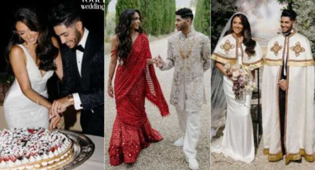 عرس الأحلام وزوجة هندية.. مينا مسعود يتصدر التريند بعد زفاف أسطوري