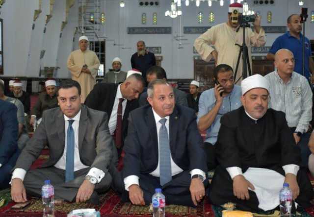 محافظ بورسعيد يشهد احتفالية المولد النبوي الشريف بالمسجد العباسي