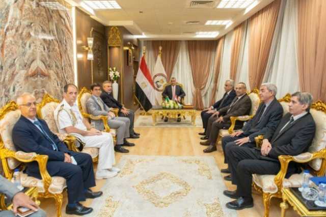 وزير الإنتاج الحربي يبحث تعزيز التعاون مع إيطاليا في مجالات التصنيع العسكري والمدني