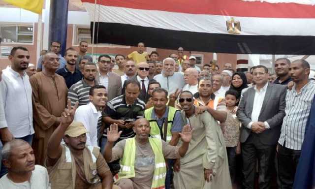 بتكلفة 695 مليون جنيه.. محافظ الأقصر يفتتح مشروعي الصرف الصحي بقريتي النمسا والقرايا بإسنا