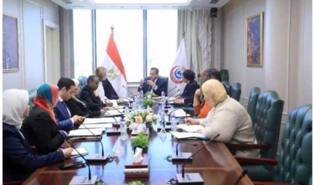 وزير الصحة يبحث مع رئيسة معهد صحة المرأة بالولايات المتحدة سبل التعاون