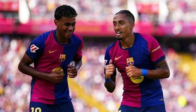 برشلونة ضد الريال.. رافينيا يمنح البلوجرانا رابع الأهداف وانهيار للميرنجي «فيديو»