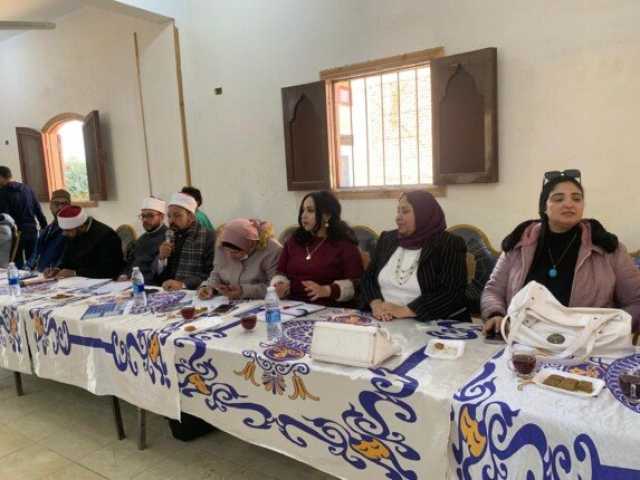 جامعة قناة السويس تنظم حملة توعوية بقرية هويس سرابيوم