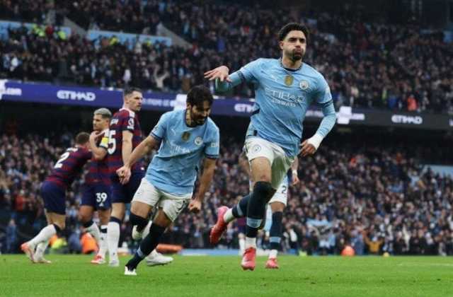 تشكيل مانشستر سيتي ضد ساوثهامبتون في الدوري الإنجليزي.. موقف عمر مرموش