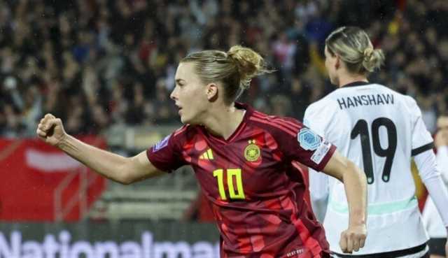 ألمانيا تقسو على النمسا برباعية في دوري أمم أوروبا للسيدات