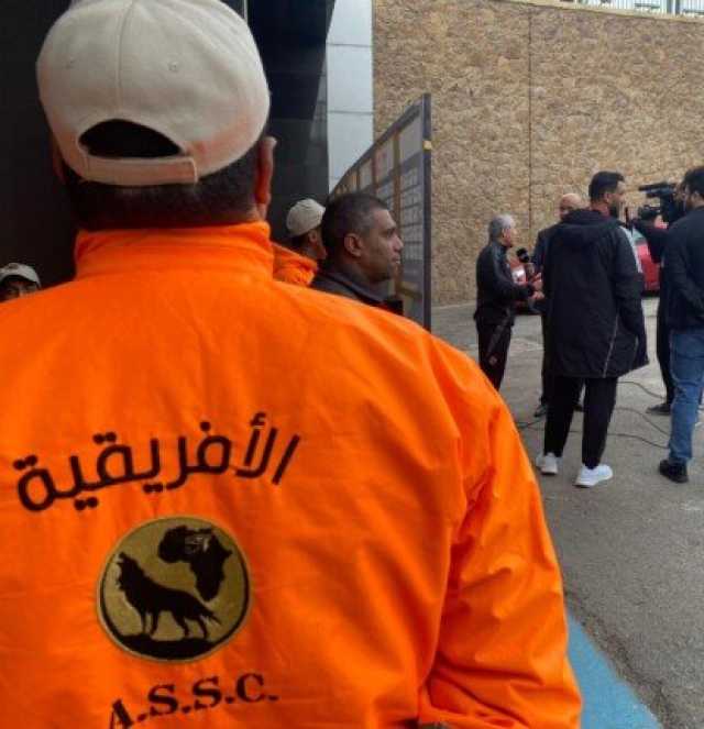 استعدادات مشددة لتأمين مباراة الأهلي ومودرن سبورت
