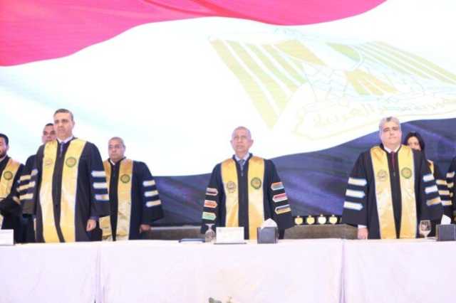 معهد الإنتاجية بالأكاديمية العربية يحتفل بتخريج 300 طالب من الحاصلين على الماجستير
