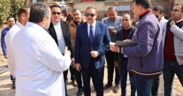 محافظ المنوفية يتفقد مبنى مستشفى الرمد الجديد باستثمارات 40 مليون جنيه