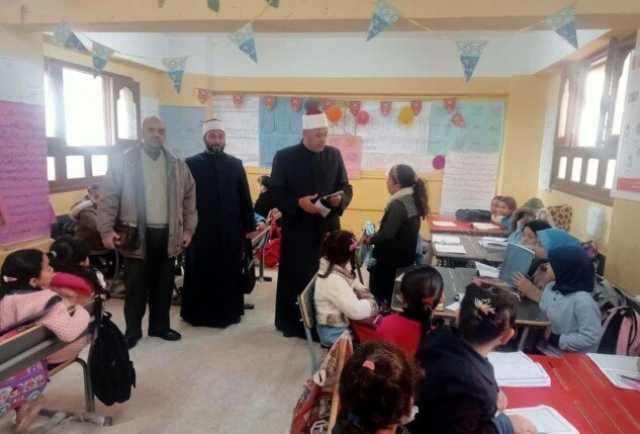 رئيس القليوبية الأزهرية يتابع مع فريق المراجعة الخارجية للجودة معاهد بنها
