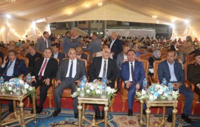محافظ القليوبية يشهد إحتفالية تكريم حفظة القرآن الكريم وأسر الشهداء والأمهات المثاليات