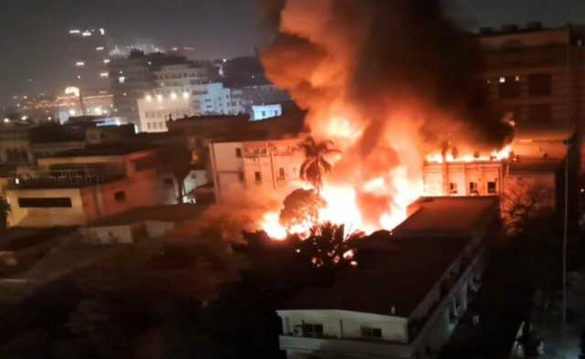 القصة الكاملة لـ حريق المعامل المركزية.. 3 ساعات لإطفاء النار