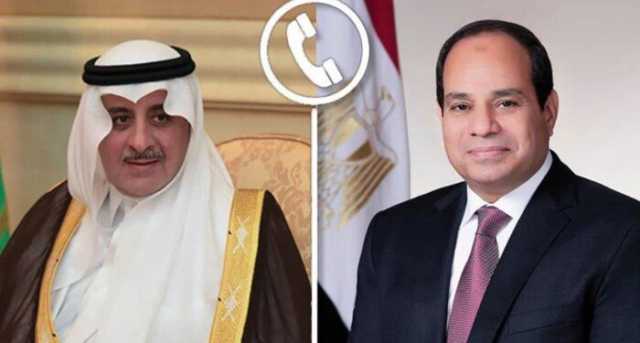 أمير تبوك يهنئ الرئيس السيسي بمناسبة عيد الفطر المبارك