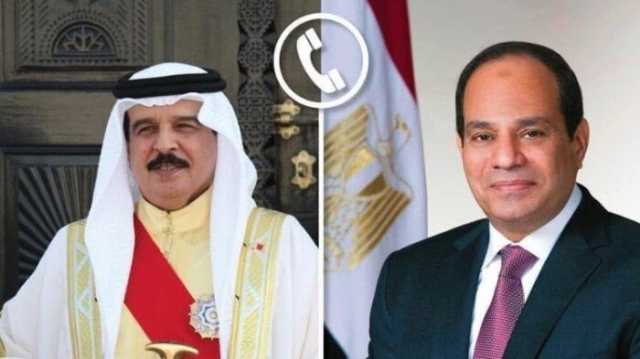 ملك البحرين يهنئ الرئيس السيسي بمناسبة عيد الفطر المبارك