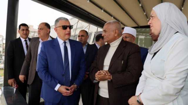 محافظ الإسماعيلية يتفقد أعمال التطوير بنادي الفيروز ويشدد على رفع كفاءة كافة المنشآت السياحية