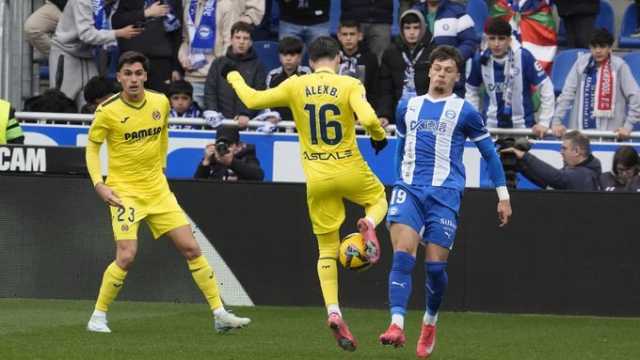 بتسعة لاعبين.. ألافيس يحقق فوزًا دراميًا على فياريال في الدوري الإسباني