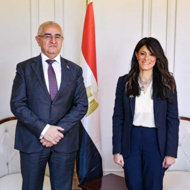 المشاط تلتقي سفير أذربيجان في القاهرة