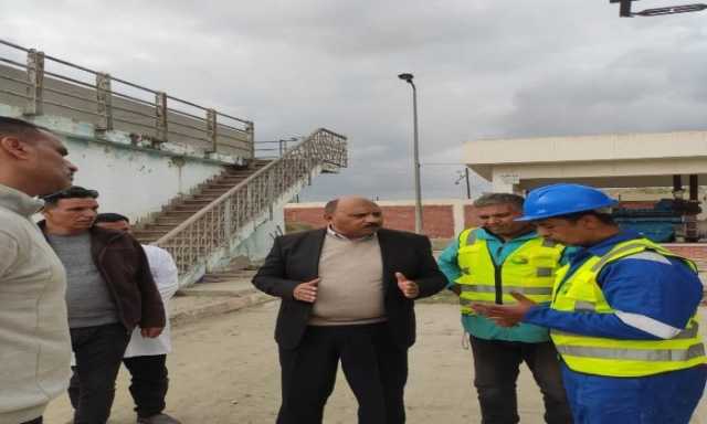 رئيس مياه القناة يتفقد انتظام العمل بالمحطات وتطبيق استعدادًات عيد الفطر
